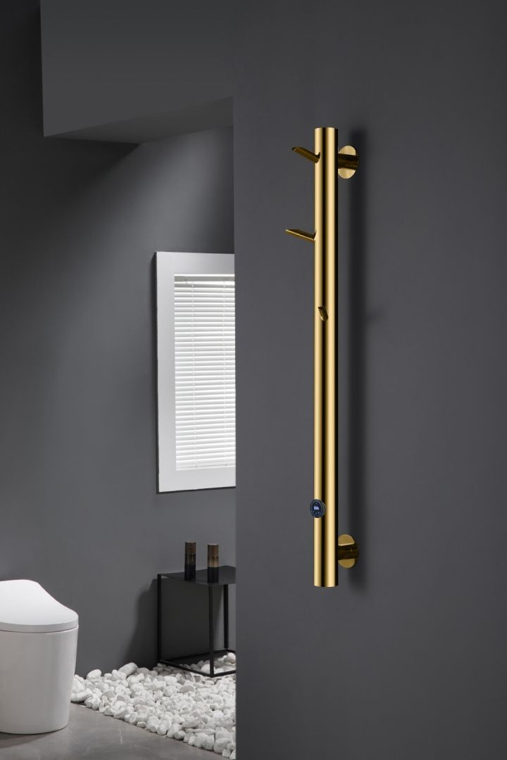 Приобрести boheme полотенцесушитель uno 23х150 см, электрический, золото 724-g