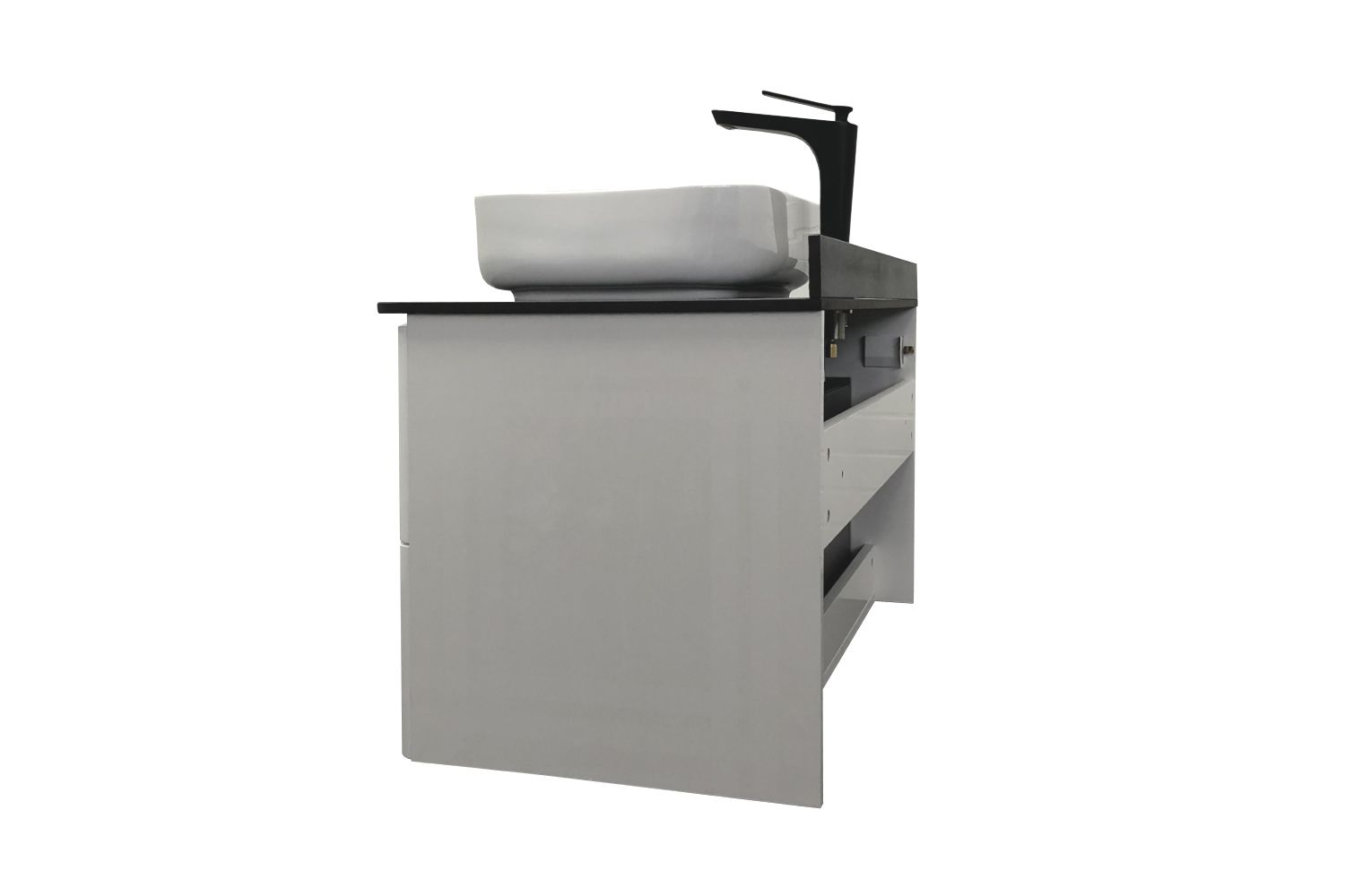 Приобрести сomforty тумба со столешницей и раковиной "амстердам-95" белая