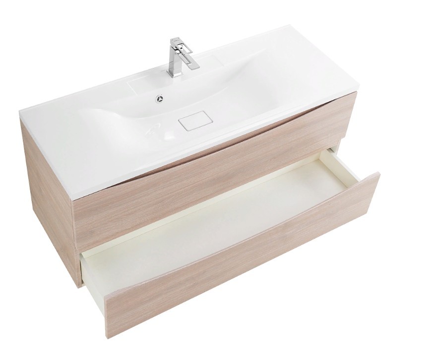 Приобрести тумба подвесная с раковиной belbagno marino-1200-2c-so-rg-p 120 см, rovere grigio