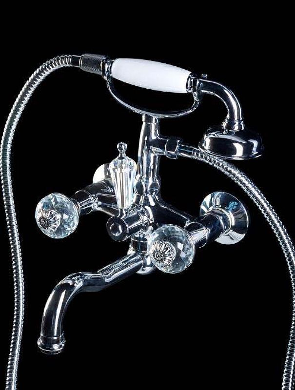 Приобрести boheme смеситель для ванны floral, хром 273-fl