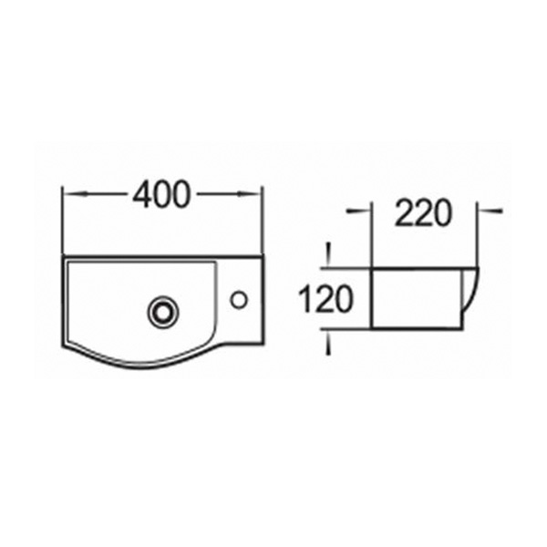 Приобрести comforty раковина 7947al 40х25 см, белая