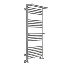 Terminus Полотенцесушитель Аврора П22 50х120 см, с двумя полками, водяной, хром