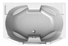 Радомир Акриловая ванна Конкорд 180x120 см ( комплект каркас и слив )