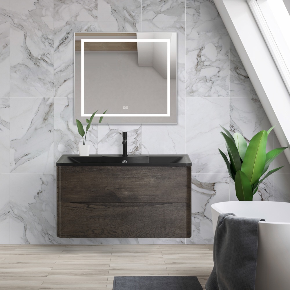 Приобрести belbagno зеркало 88,5х78,5 см spc-kraft-885-785-tch-warm