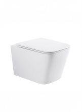 Унитаз подвесной безободковый WONZON & WOGHAND RONA, белый матовый (WW-UP2216-MW)