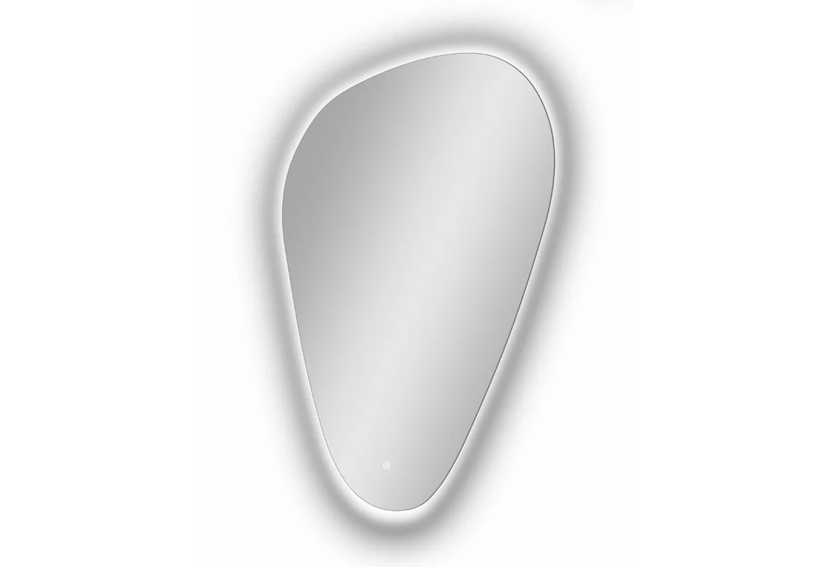 Приобрести continent зеркало с подсветкой voyage 70х100 см, белое