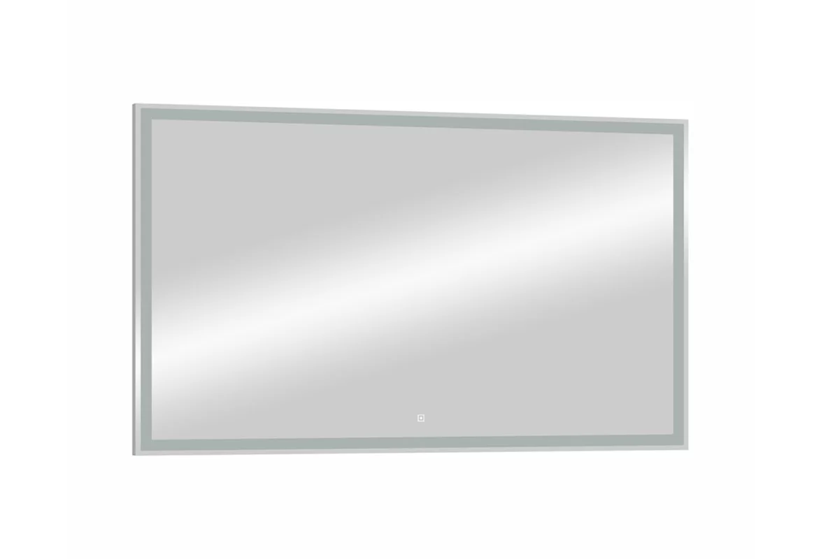 Приобрести continent зеркало с подсветкой mercury 100х70 см, белое