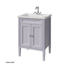 Caprigo Тумба с раковиной напольная Albion Concept 60 см, серая 34010-SF028