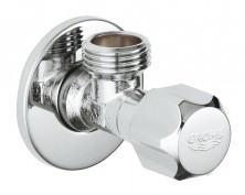 Угловой вентиль Grohe 1/2"*1/2", хром 2201600M