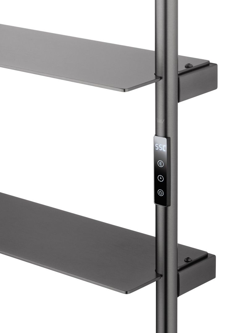 Приобрести полотенцесушитель электрический wonzon & woghand düsseldorf, темный графит (ww-a205-gm)