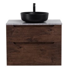 BelBagno Тумба со столешницей ETNA-H60 100 см, подвесная Rovere Moro