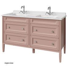 Caprigo Тумба с раковиной ALBION CONCEPT 140 см, красная