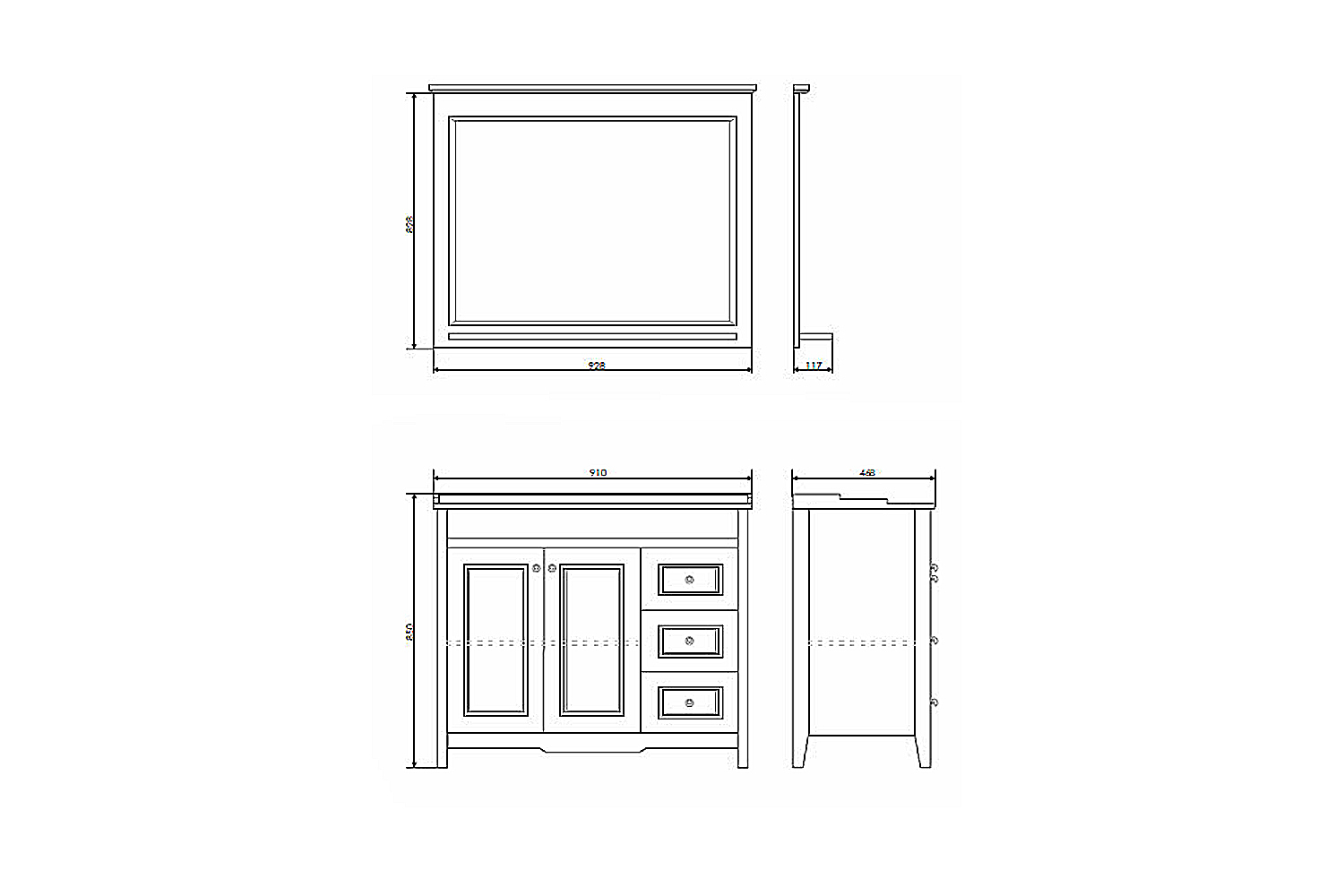 Приобрести сomforty зеркало "тбилиси-90" белый глянец