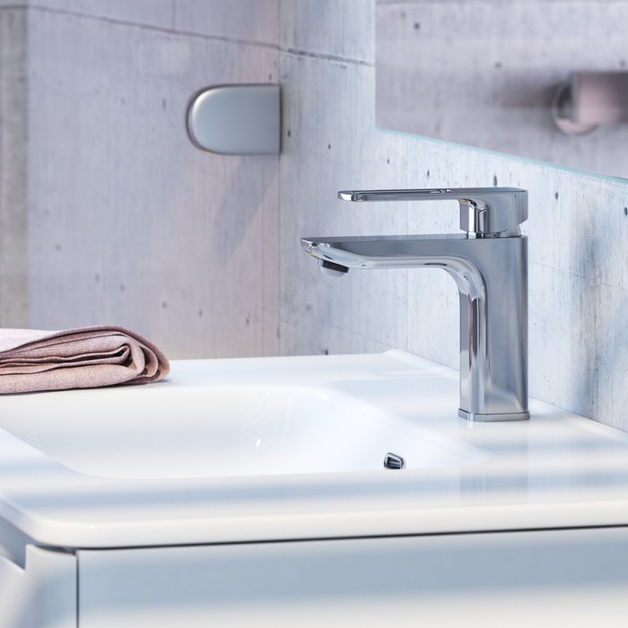 Приобрести iddis смеситель для раковины slide 159мм, хром, slisb00i01