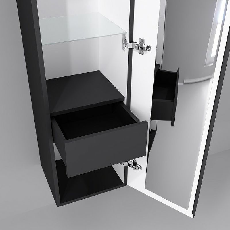 Приобрести jorno пенал подвесной strong 33 см, антрацит