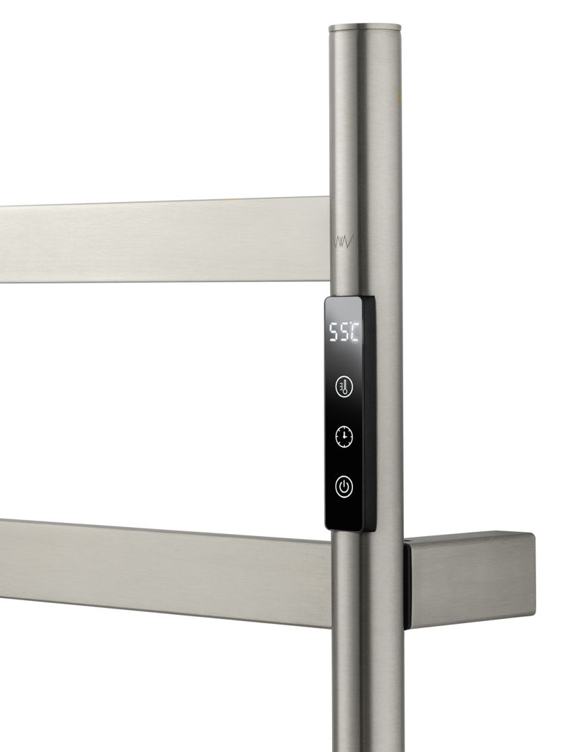 Приобрести полотенцесушитель электрический wonzon & woghand essen, брашированный никель (ww-a405-br)