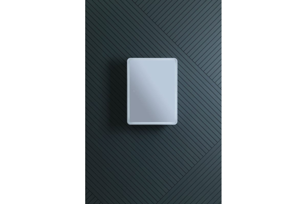 Приобрести aquanet зеркальный шкаф оптима 60 см, с led подсветкой