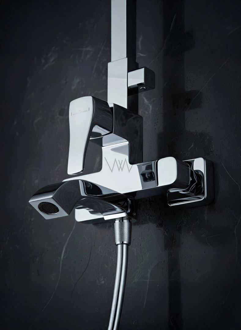 Приобрести душевая система wonzon & woghand flex, хром (ww-88047072-cr)