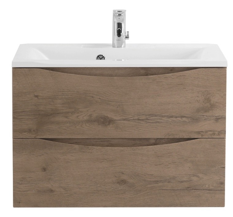 Приобрести тумба подвесная с раковиной belbagno marino-650-2c-so-rn-p 65 см, rovere nature