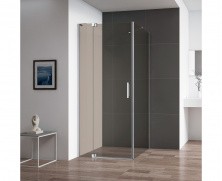 CEZARES Душевое ограждение SLIDER 100х100см SLIDER-AH-1-100-100/110-BR-Cr