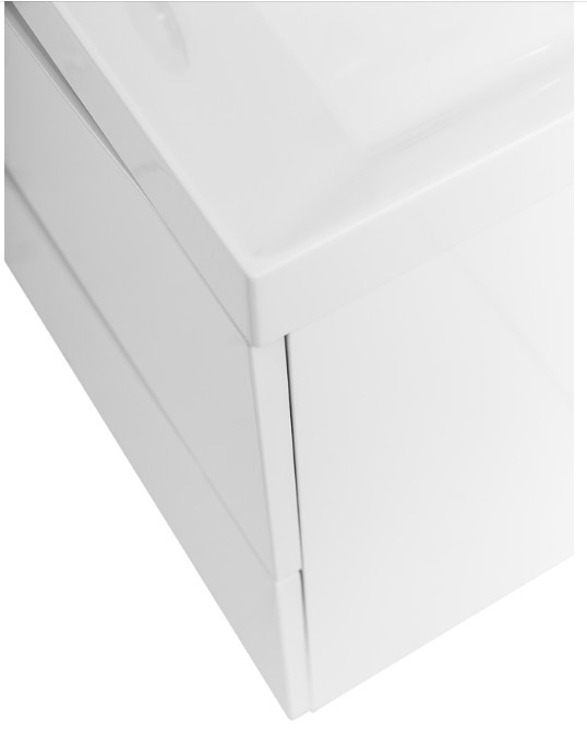 Приобрести тумба подвесная с раковиной belbagno marino-700-2c-so-bl-p 70 см, bianco lucido