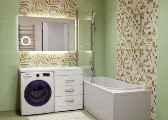 Приобрести mirsant тумба напольная fuji 60 см с раковиной столешницей fly 2 120 см под стиральную машину, левая ут000072517