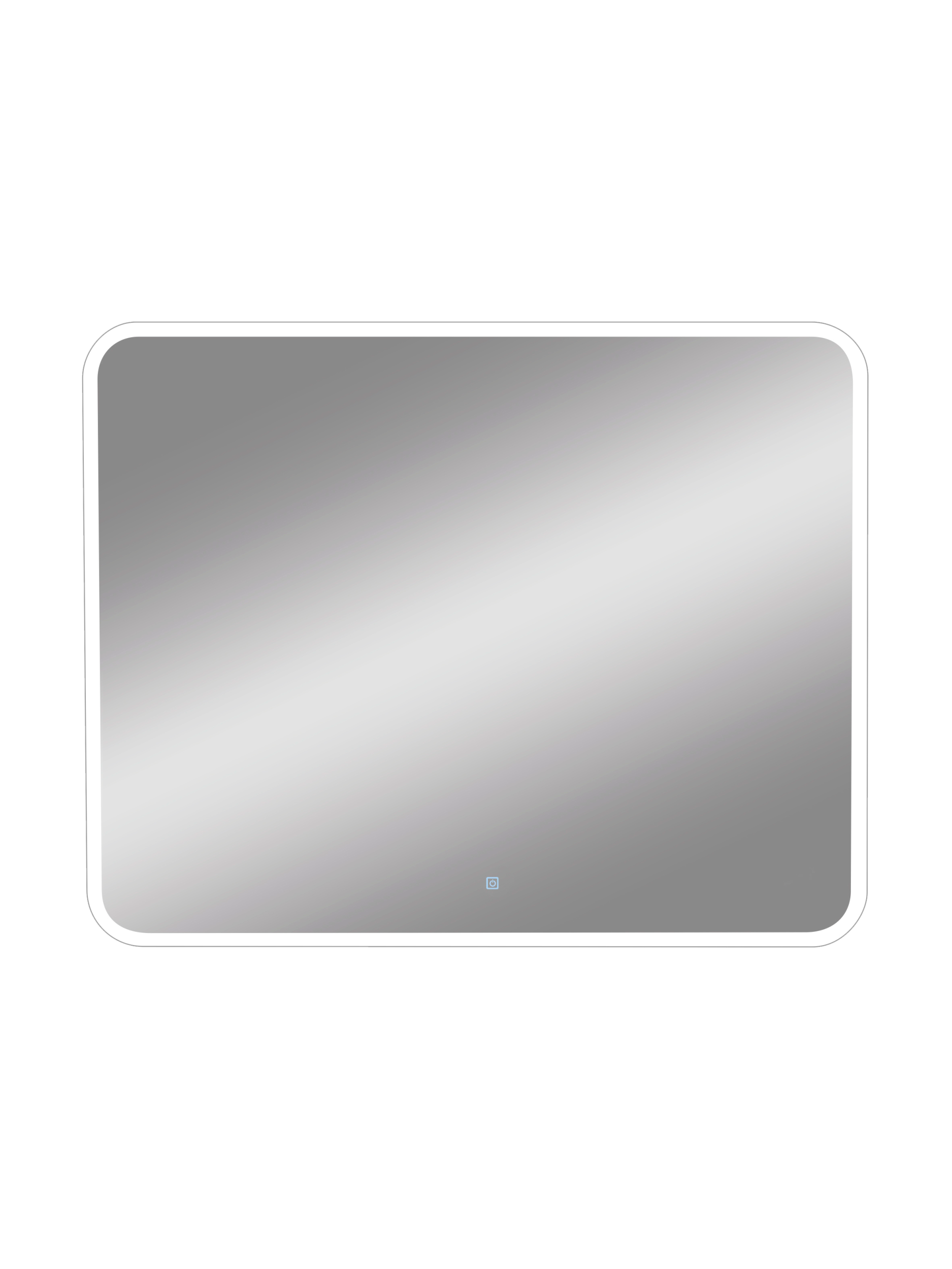 Приобрести mirsant зеркало spectr 100х80 см, с подсветкой ут000070026