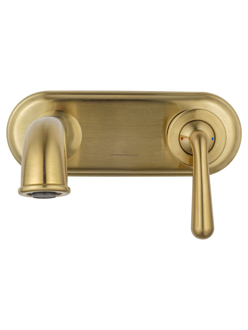 Приобрести смеситель для раковины встраиваемый wonzon & woghand steam, брашированное золото (ww-88869008-bg)