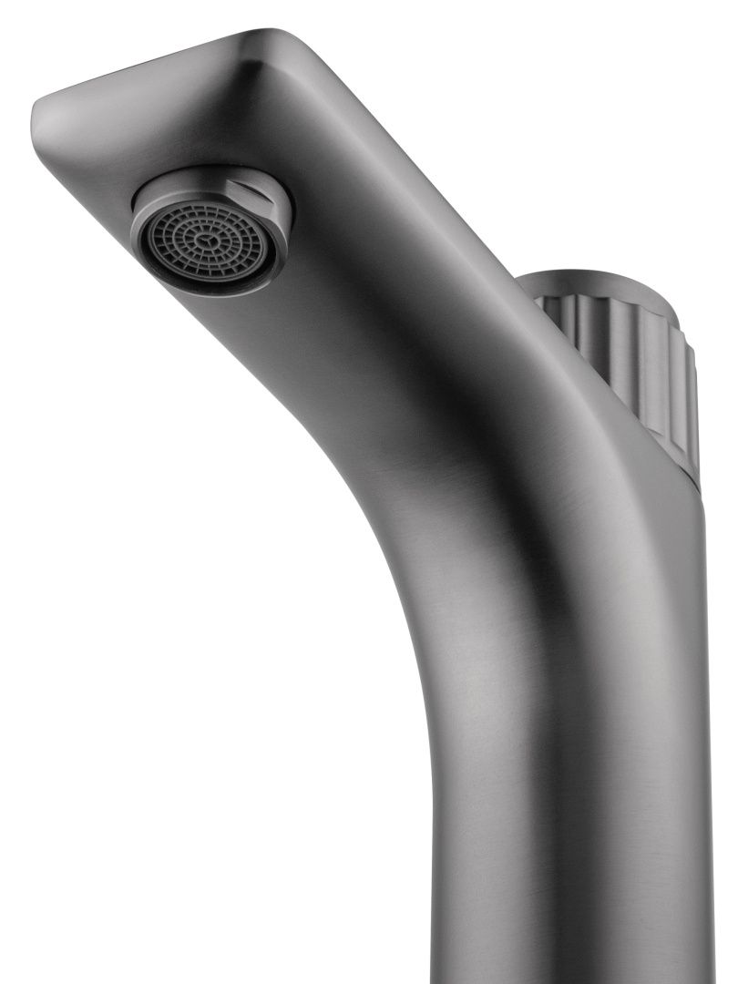 Приобрести смеситель для раковины wonzon & woghand click, темный графит (ww-a40412-bgg)