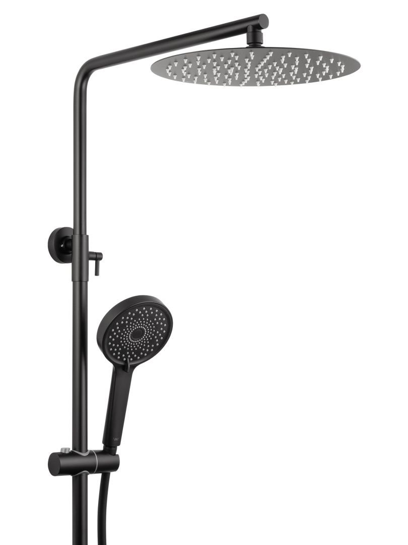 Приобрести душевая система wonzon & woghand frame, черный матовый (ww-88739010-mb)