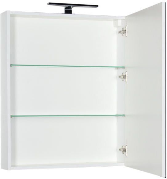 Приобрести aquanet зеркальный шкаф алвита 70 см, белый