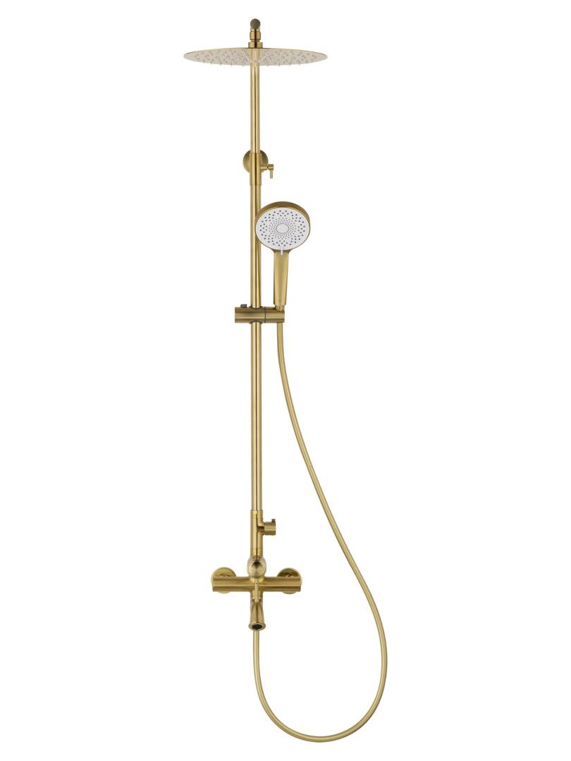 Приобрести душевая система wonzon & woghand tor, брашированное золото (ww-88047073-bg)