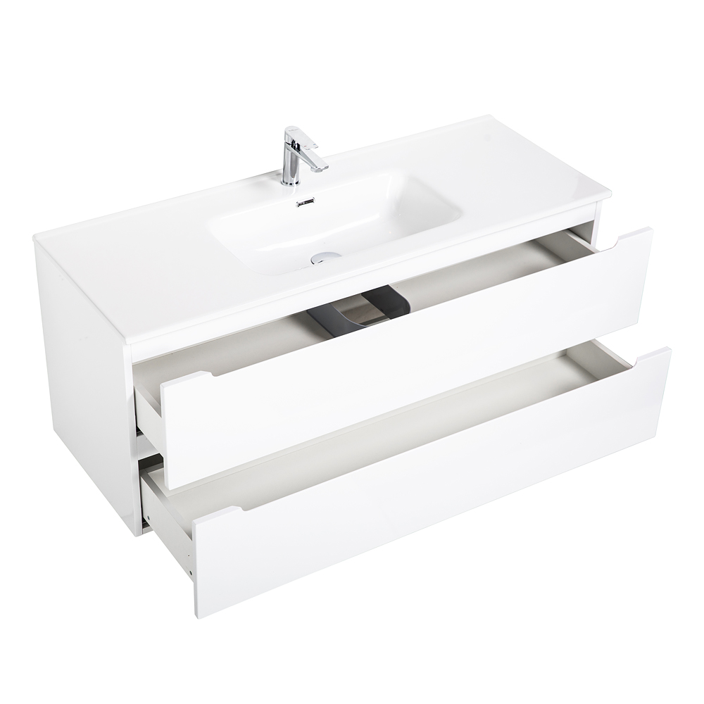 Приобрести belbagno тумба с раковиной etna 120 см, подвесная bianco lucido, белая раковина