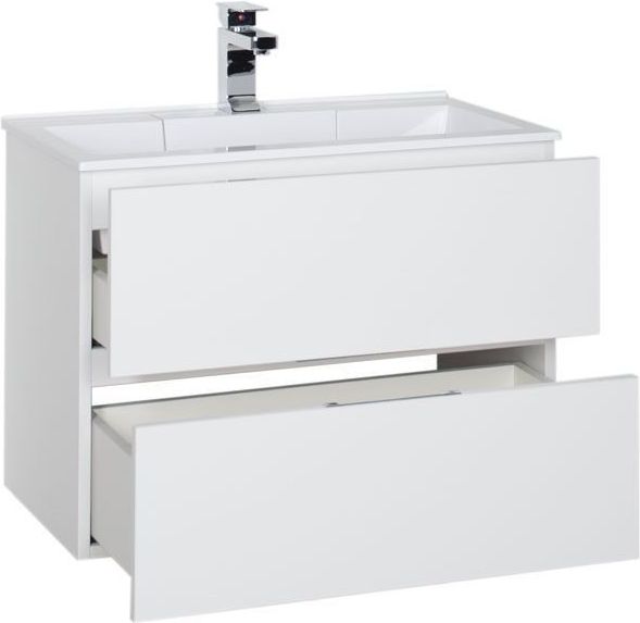 Приобрести aquanet тумба с раковиной алвита 70 см, белая 00212680