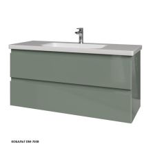 Caprigo Тумба с раковиной FORTE 120 см, кобальт