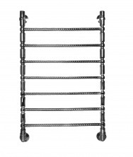 Двин Полотенцесушитель Bubble 500x800 мм лесенка, водяной, хром 4627106968674