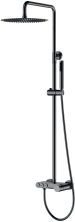 Boheme Душевая система Stick, черный хром 128-SGM