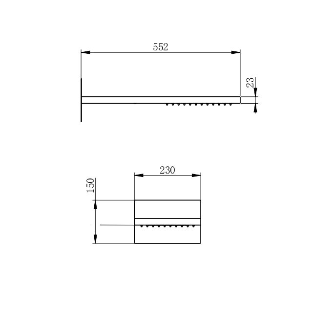 Приобрести верхний душ wonzon & woghand, белый матовый (ww-hs101-mw)