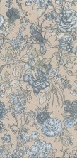 Декор настенный Kerama Marazzi Жардим 2 300х600, голубой\бежевый VT/B476/11037R