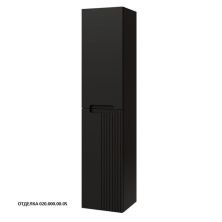 Caprigo Пенал TERMIN-Smalty META 35 см, графит, эмаль