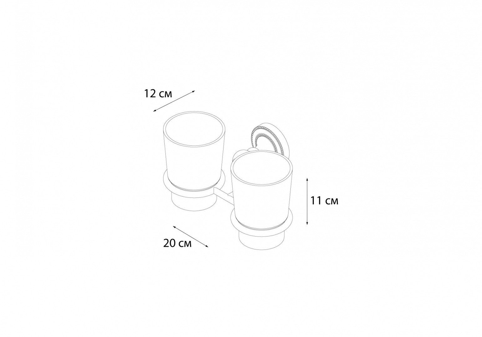 Приобрести fx-41107 style подстаканник двойной