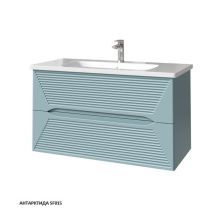 Caprigo Тумба с раковиной MODO Terza 100 см, антарктида