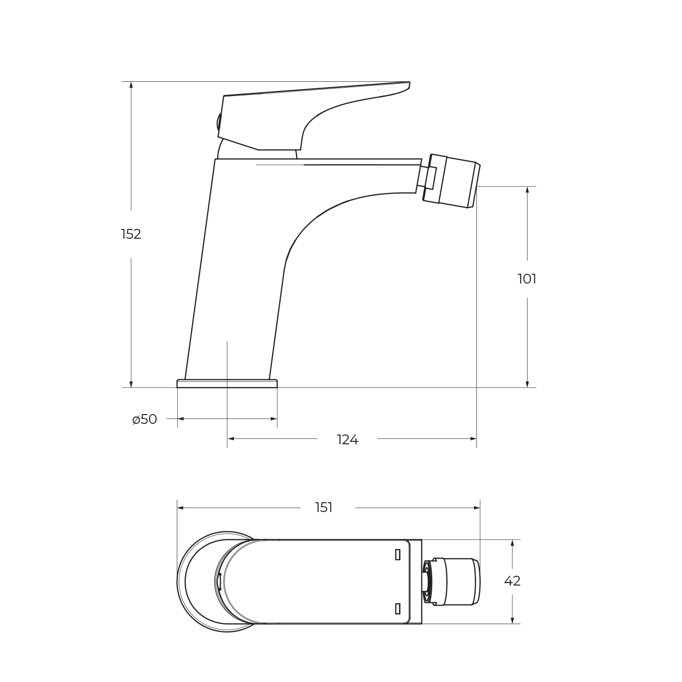 Приобрести belbagno смеситель для биде marino, хром marino-bd-crm-w0