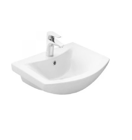 Приобрести mirsant тумба напольная оптима 55 см с раковиной балтика-55, белая ут000080926