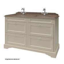 Caprigo Тумба с раковиной GREENWICH 140 см, бежевая, эмаль