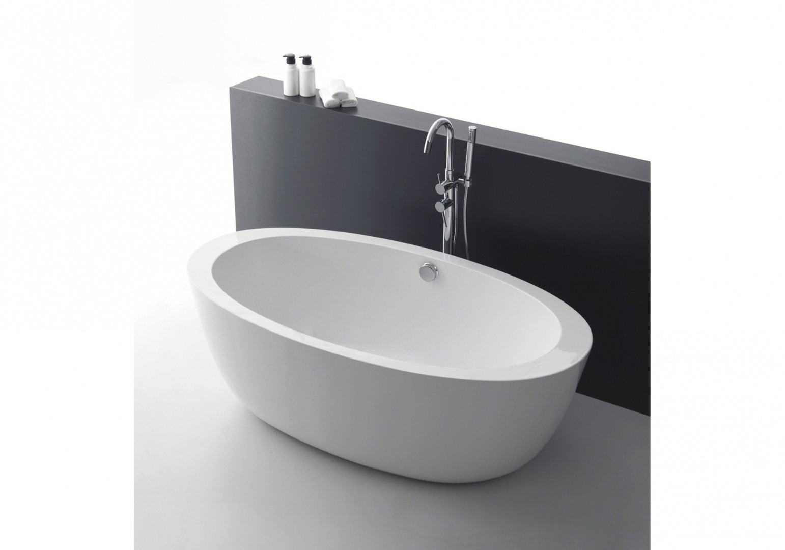 Приобрести ванна акриловая отдельностоящая belbagno 170x90 см, bb67-1700