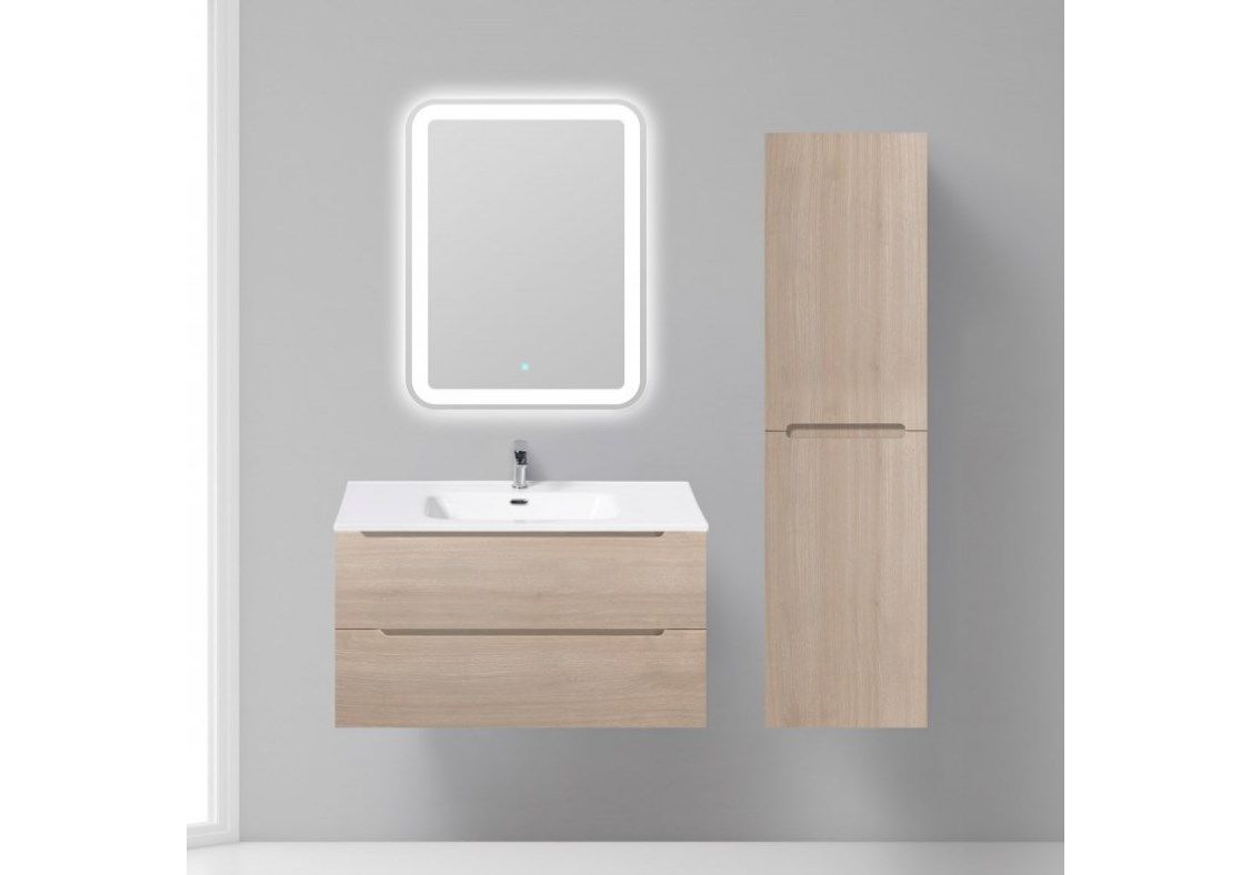 Приобрести тумба подвесная с раковиной belbagno etna-900-2c-so-rg-p 90 см, rovere grigio