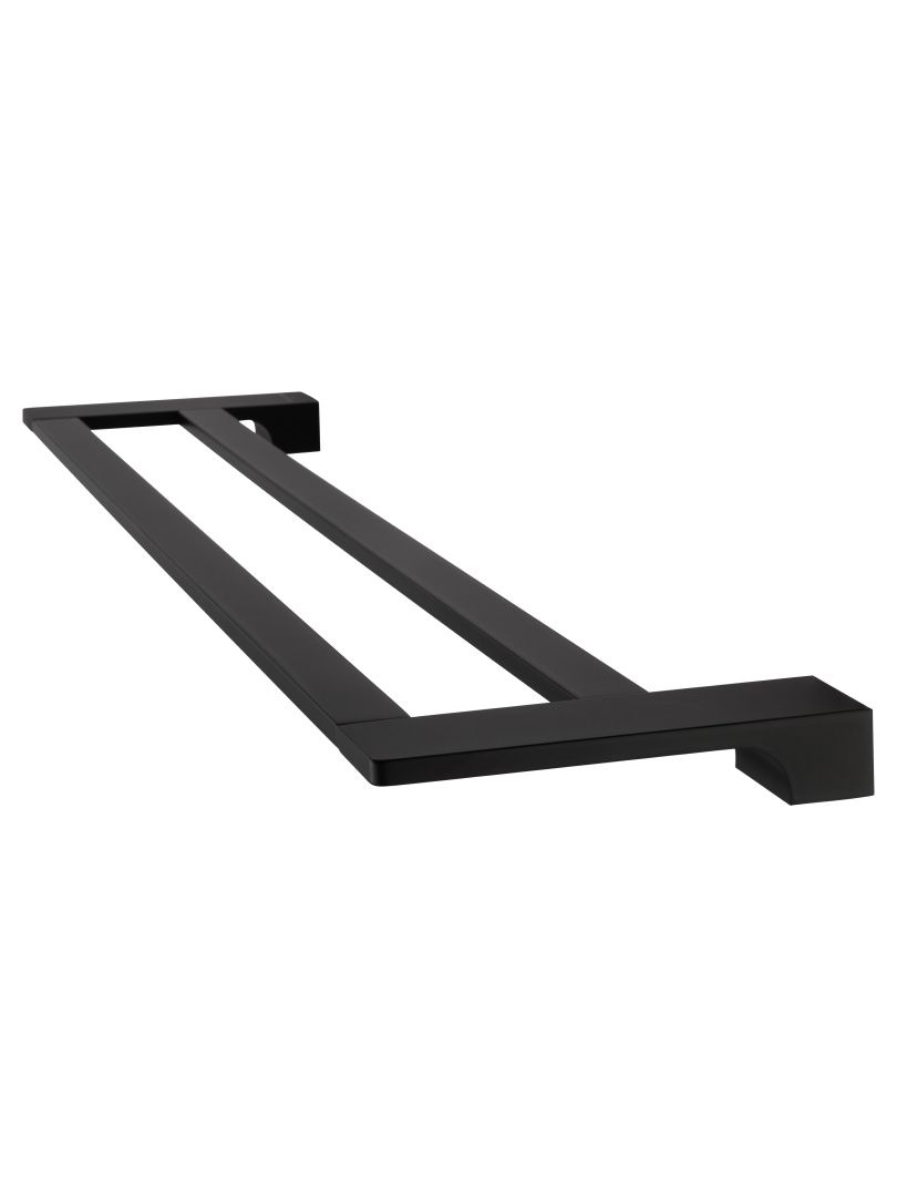 Приобрести полотенцедержатель двойной wonzon & woghand eclipse, черный (ww-9111-bl)