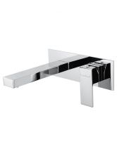 Смеситель для раковины встраиваемый WONZON & WOGHAND CUBE, Хром (WW-88869016-CR)