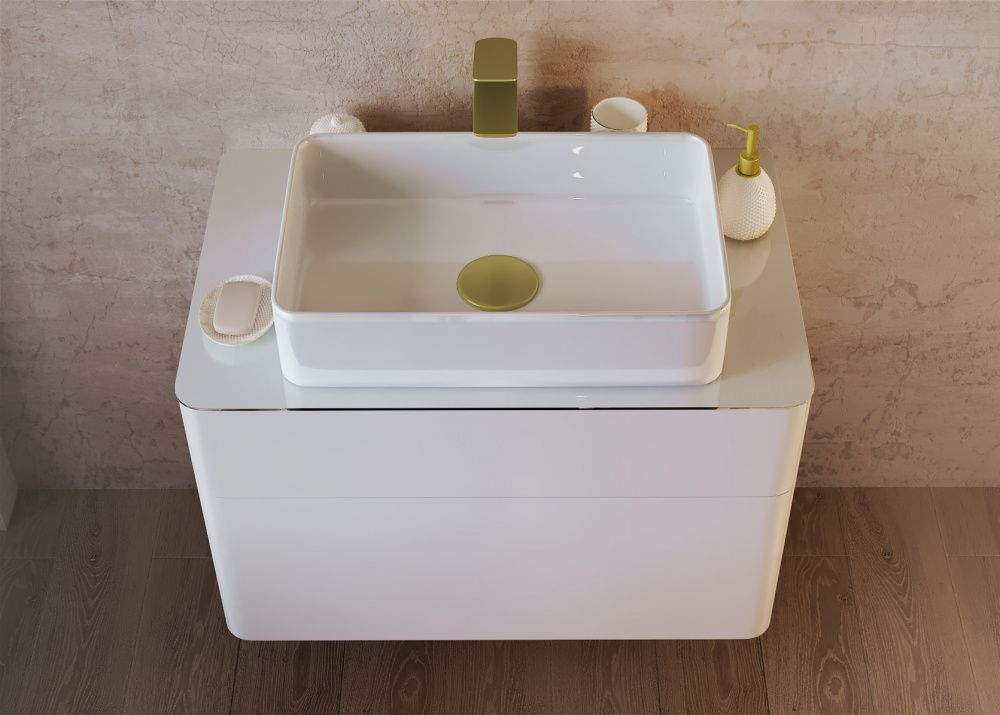 Приобрести jorno раковина накладная олимпия 55х35 см, белая